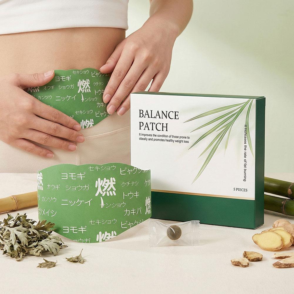 Herbal Wellness Patches - 1/2/3/5/10 Stück natürliche Kräuter-Bauchpflaster für den