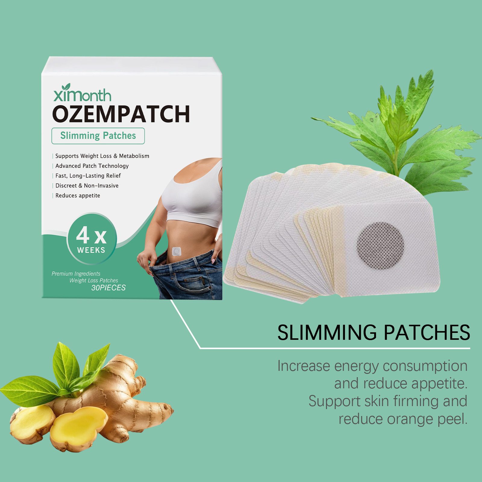Ximonth Körperformende Pflaste – Herbal Wellness Patches Bewertung und Preis